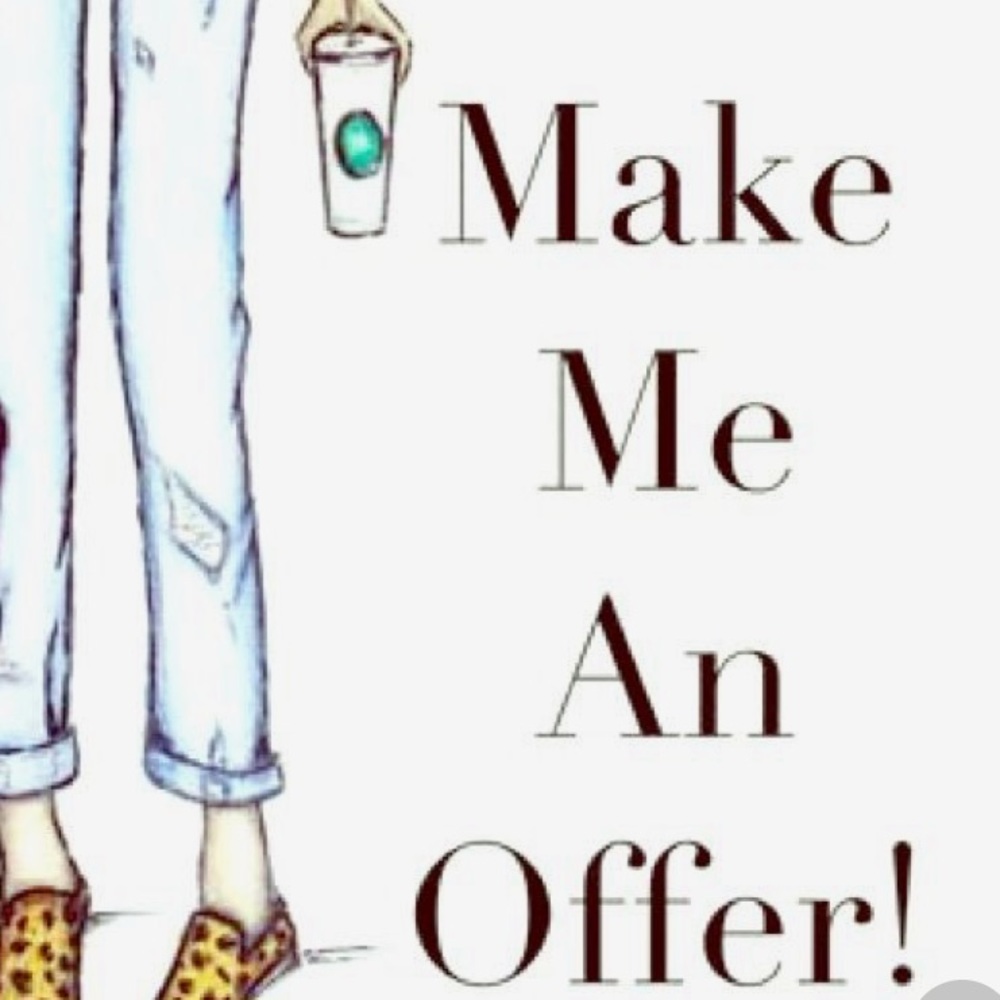 I will accept or counter all offers ✨